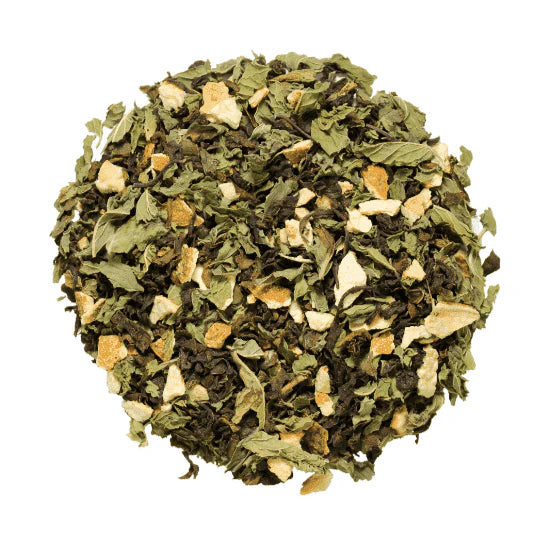 Orange Mint Green Tea| 25 Pyramid Tea bags | GBC Tea