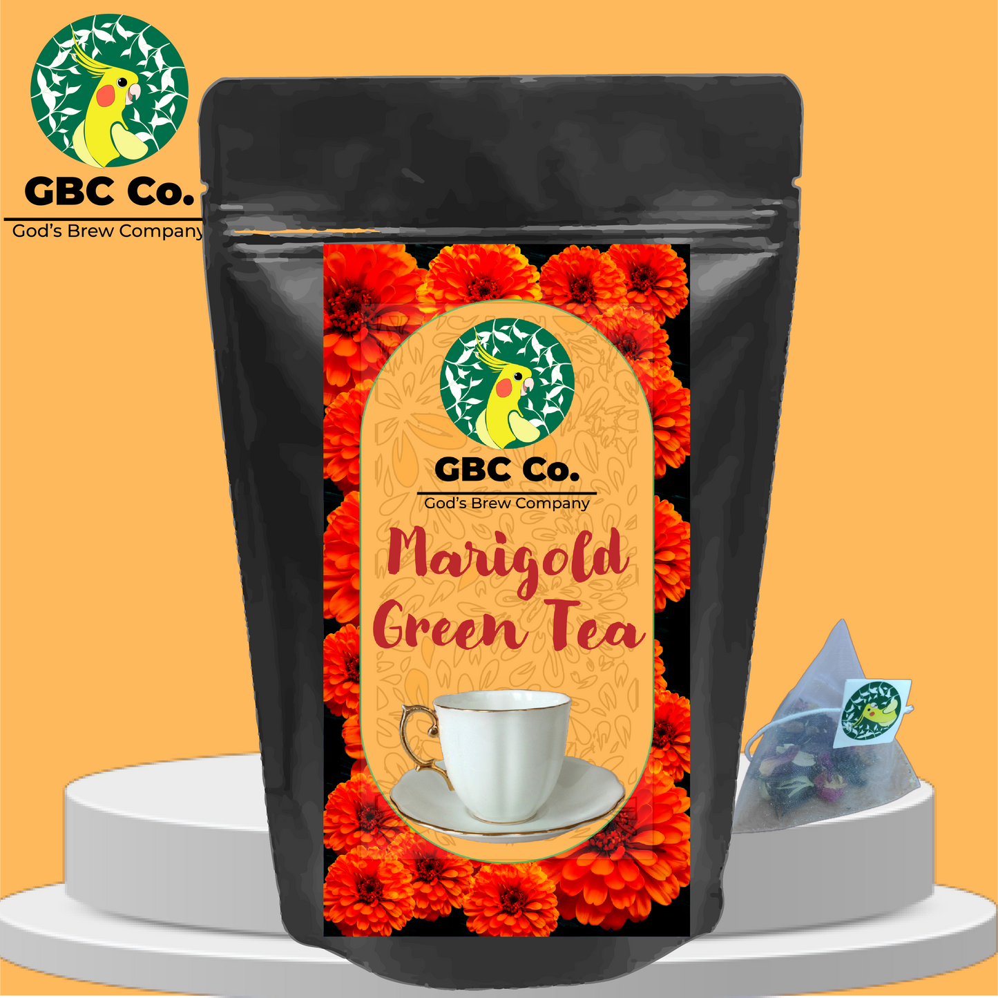 Marigold Green Tea | 50 g loose | GBC Tea