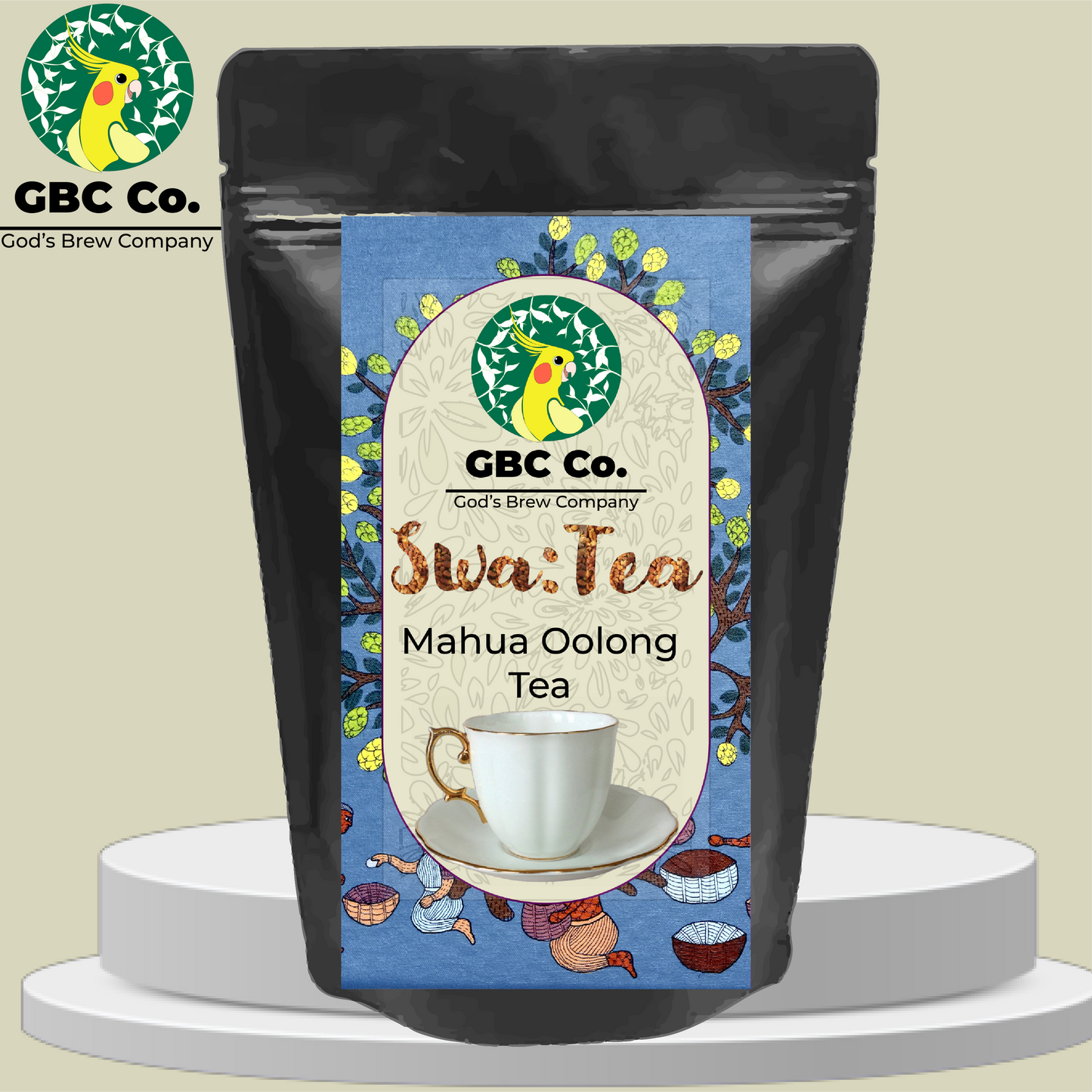 Swa:Tea| Mahua Oolong Tea| 100 g loose Tea | GBC Tea