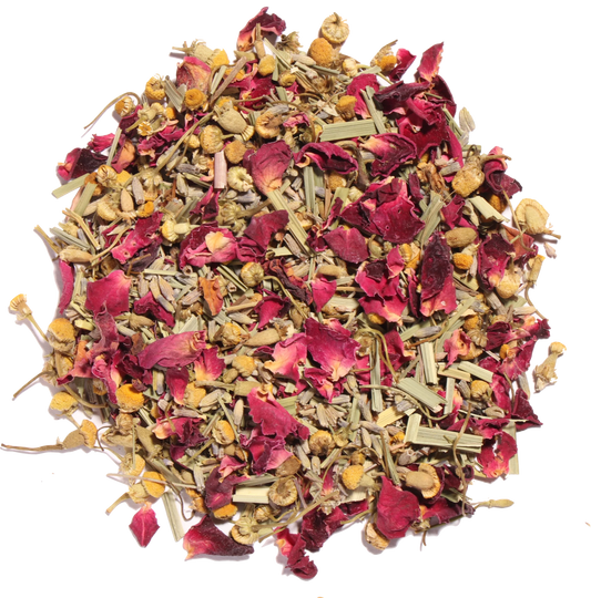Chamomile Rose Herb Tea| 25 Pyramid Tea bags | GBC Tea