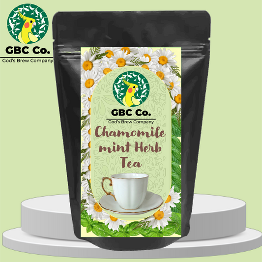 Chamomile Mint Herb Tea | 50 g Loose | GBC Tea